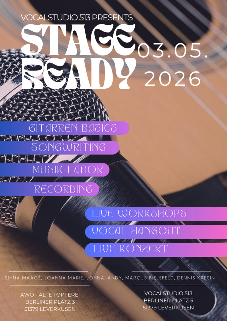 Gesangsunterricht in Leverkusen